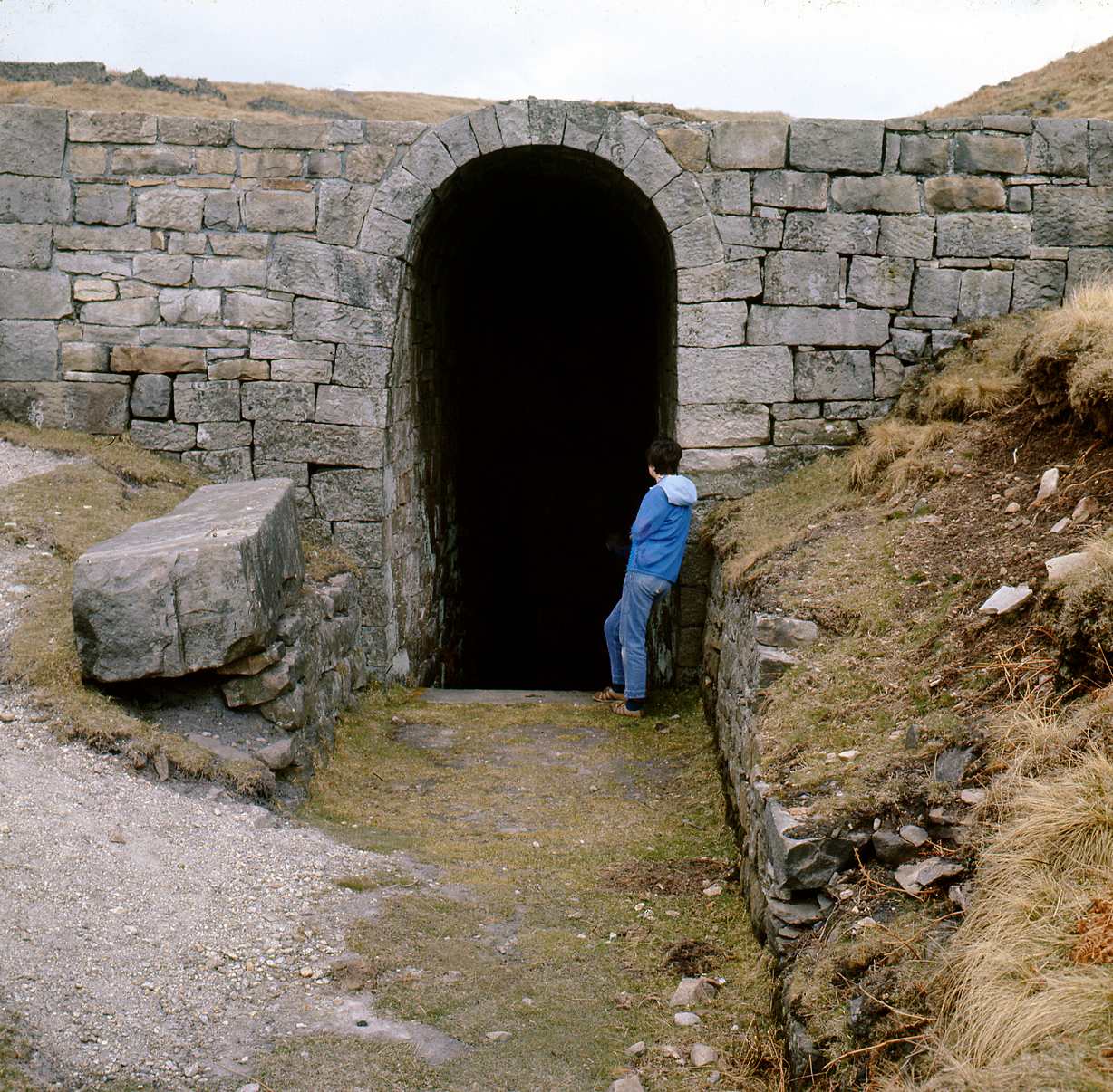 Hebden Gill, Bolton Gill Engine Shaft 1972